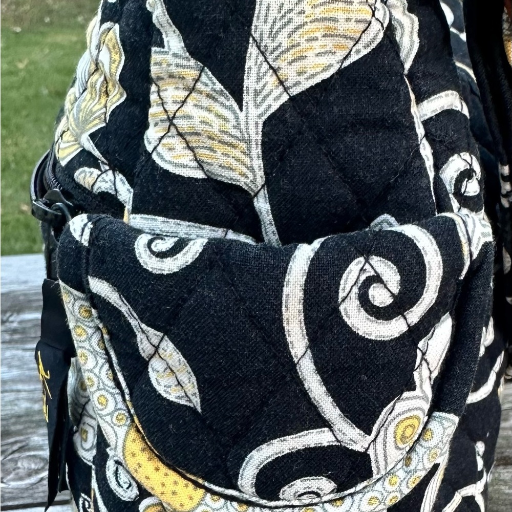 Vera Bradley "Yellow Bird" Morgan Shoulder Bag - Retired Pattern - Picture 5 of 13